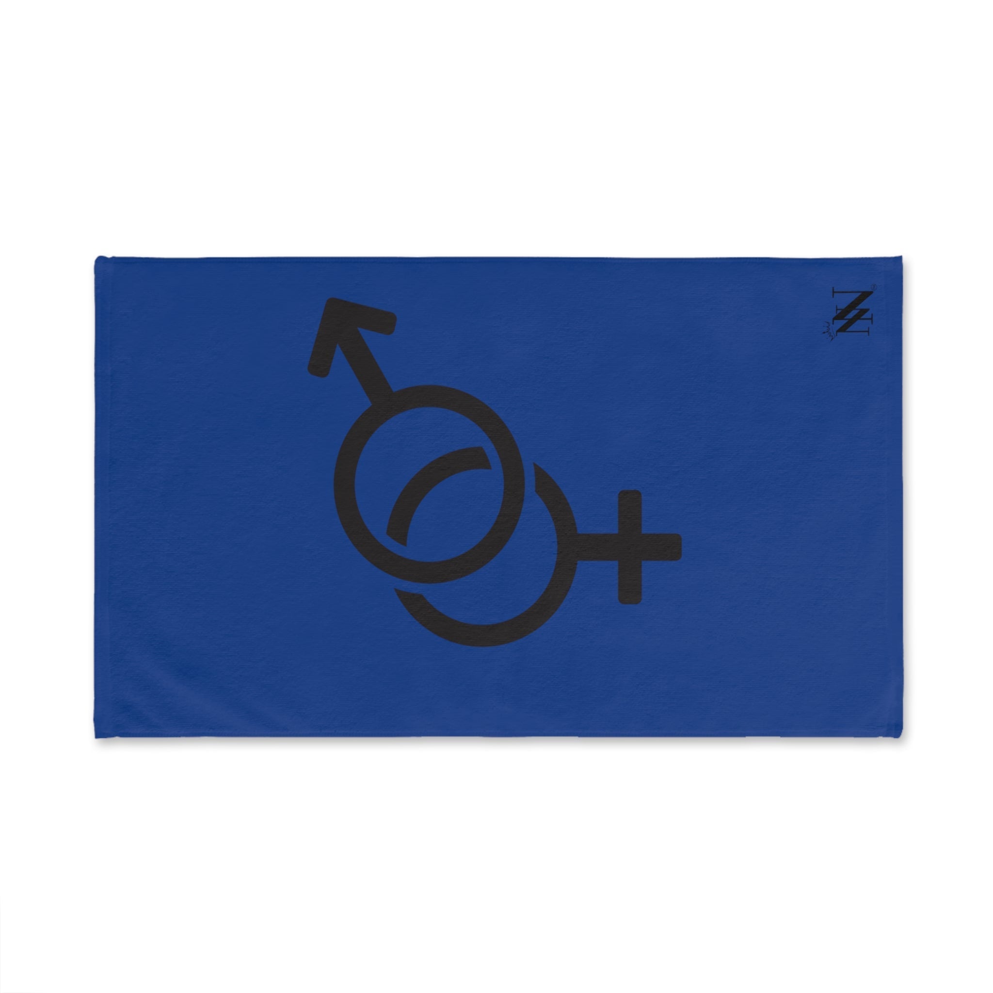 Gender Signs Blue | Gifts for Boyfriend, Funny Towel Romantic Gift for Wedding Couple Fiance First Year Anniversary Valentines, Party Gag Gifts, Joke Humor Cloth for Husband Men BF NECTAR NAPKINS