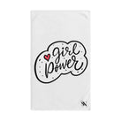 Girl Power Empower White | Funny Gifts for Men - Gifts for Him - Birthday Gifts for Men, Him, Her, Husband, Boyfriend, Girlfriend, New Couple Gifts, Fathers & Valentines Day Gifts, Christmas Gifts NECTAR NAPKINS