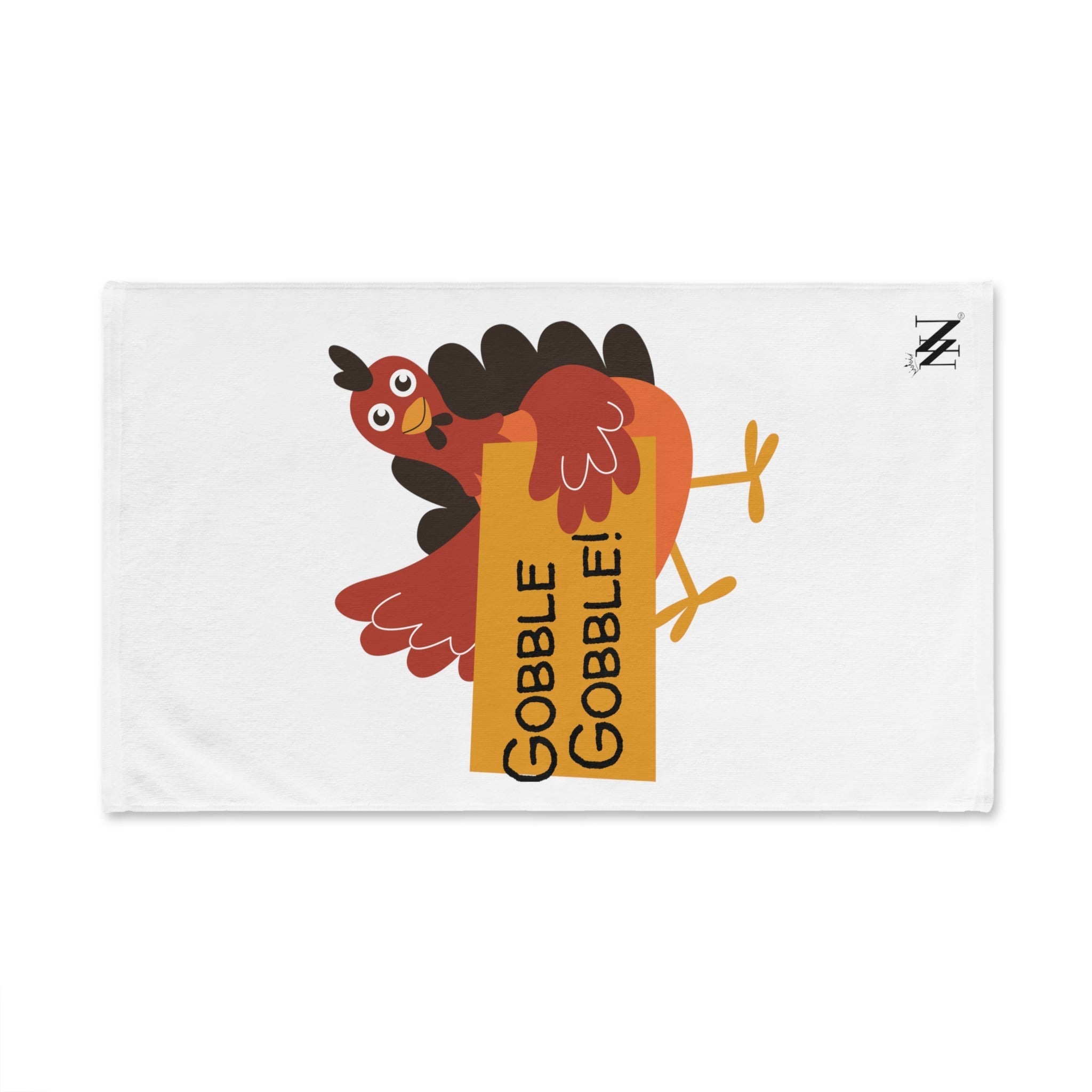 Gobble Turkey Thanks White | Funny Gifts for Men - Gifts for Him - Birthday Gifts for Men, Him, Her, Husband, Boyfriend, Girlfriend, New Couple Gifts, Fathers & Valentines Day Gifts, Christmas Gifts NECTAR NAPKINS