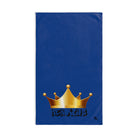 Gold Her King Blue | Gifts for Boyfriend, Funny Towel Romantic Gift for Wedding Couple Fiance First Year Anniversary Valentines, Party Gag Gifts, Joke Humor Cloth for Husband Men BF NECTAR NAPKINS