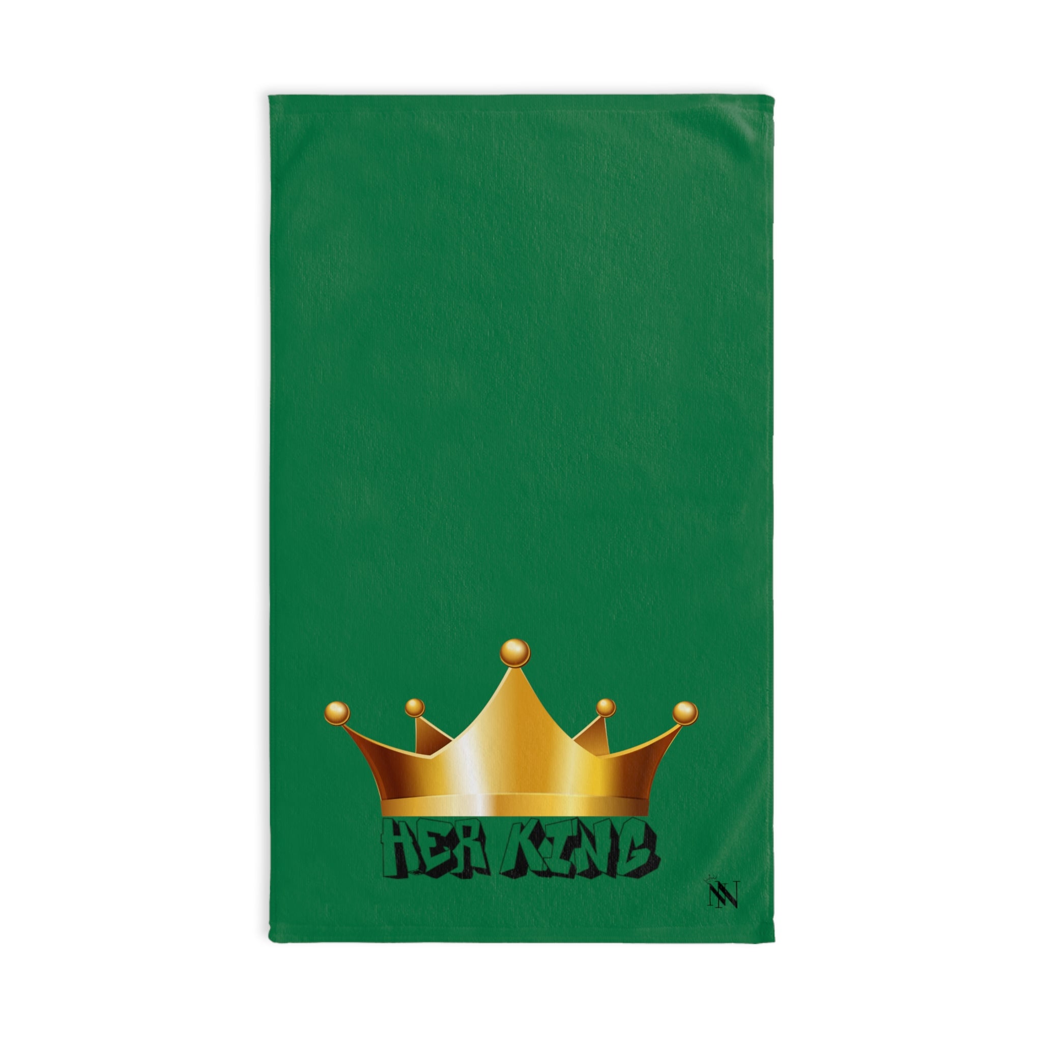 Gold Her King Green | Anniversary Wedding, Christmas, Valentines Day, Birthday Gifts for Him, Her, Romantic Gifts for Wife, Girlfriend, Couples Gifts for Boyfriend, Husband NECTAR NAPKINS