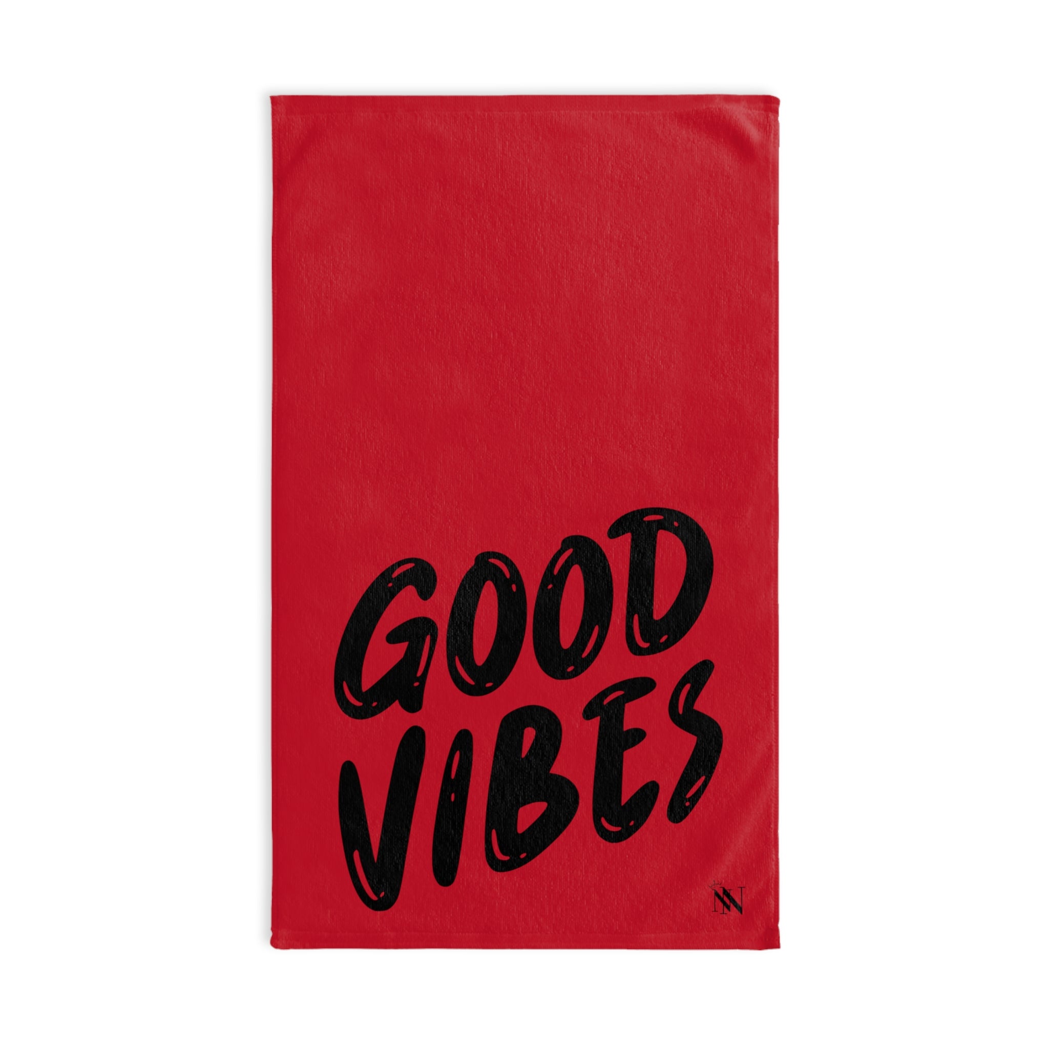 Good Vibes Bubble Red | Sexy Gifts for Boyfriend, Funny Towel Romantic Gift for Wedding Couple Fiance First Year 2nd Anniversary Valentines, Party Gag Gifts, Joke Humor Cloth for Husband Men BF NECTAR NAPKINS