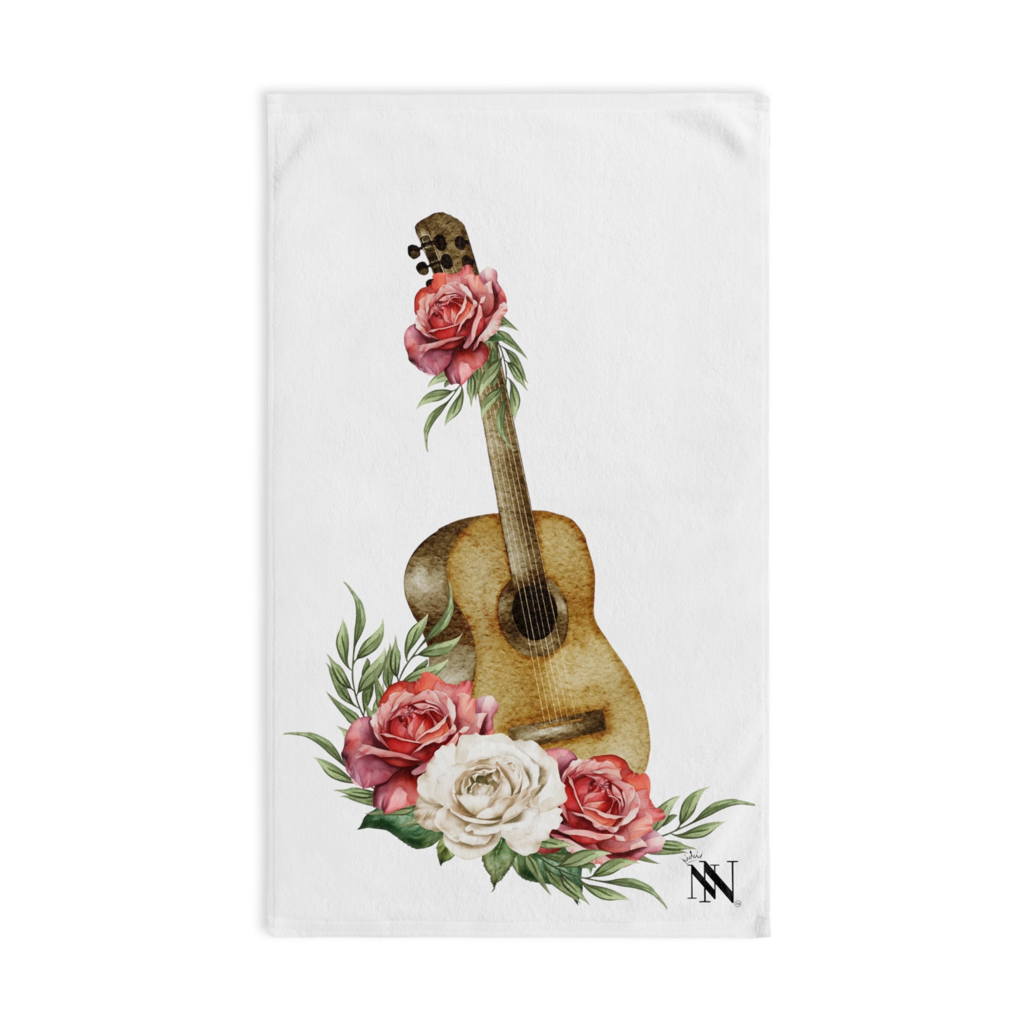 Guitar Rose Vows White | Funny Gifts for Men - Gifts for Him - Birthday Gifts for Men, Him, Her, Husband, Boyfriend, Girlfriend, New Couple Gifts, Fathers & Valentines Day Gifts, Christmas Gifts NECTAR NAPKINS