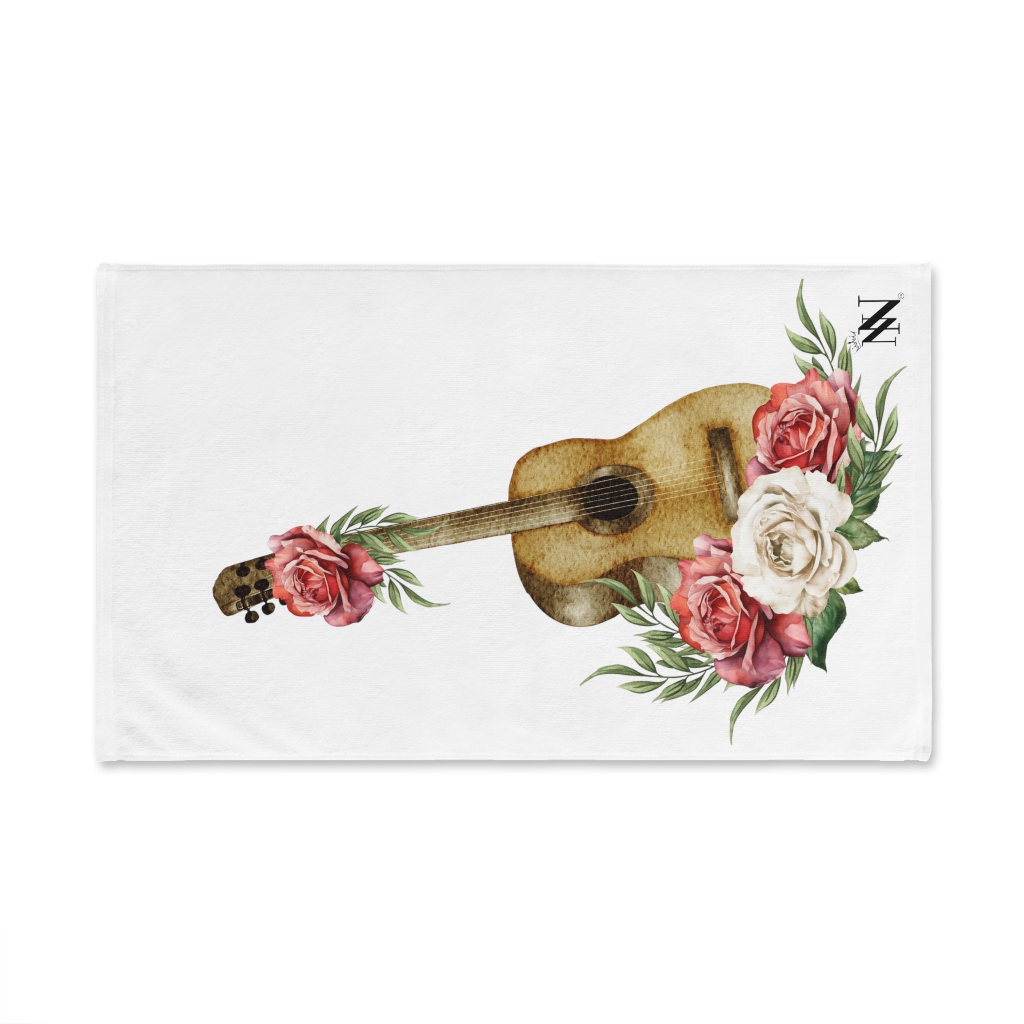 Guitar Rose Vows White | Funny Gifts for Men - Gifts for Him - Birthday Gifts for Men, Him, Her, Husband, Boyfriend, Girlfriend, New Couple Gifts, Fathers & Valentines Day Gifts, Christmas Gifts NECTAR NAPKINS