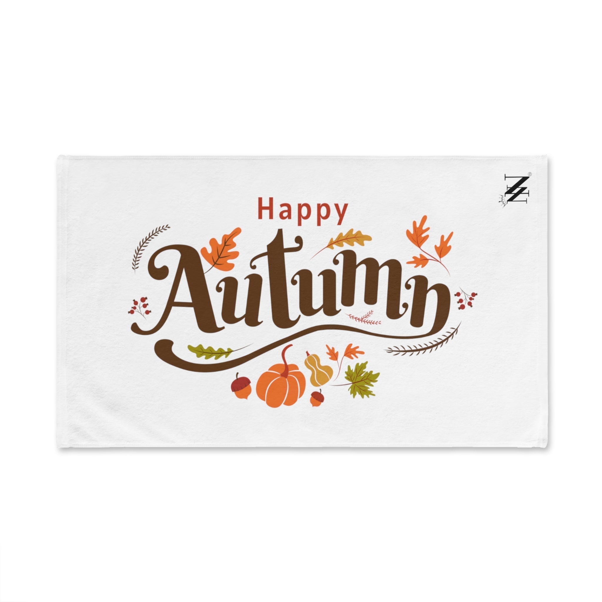 Happy Autumn Fall White | Funny Gifts for Men - Gifts for Him - Birthday Gifts for Men, Him, Her, Husband, Boyfriend, Girlfriend, New Couple Gifts, Fathers & Valentines Day Gifts, Christmas Gifts NECTAR NAPKINS