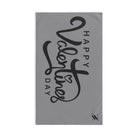 Happy Valentine Grey | Anniversary Wedding, Christmas, Valentines Day, Birthday Gifts for Him, Her, Romantic Gifts for Wife, Girlfriend, Couples Gifts for Boyfriend, Husband NECTAR NAPKINS