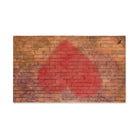 Heart Brick Wall White | Funny Gifts for Men - Gifts for Him - Birthday Gifts for Men, Him, Her, Husband, Boyfriend, Girlfriend, New Couple Gifts, Fathers & Valentines Day Gifts, Christmas Gifts NECTAR NAPKINS