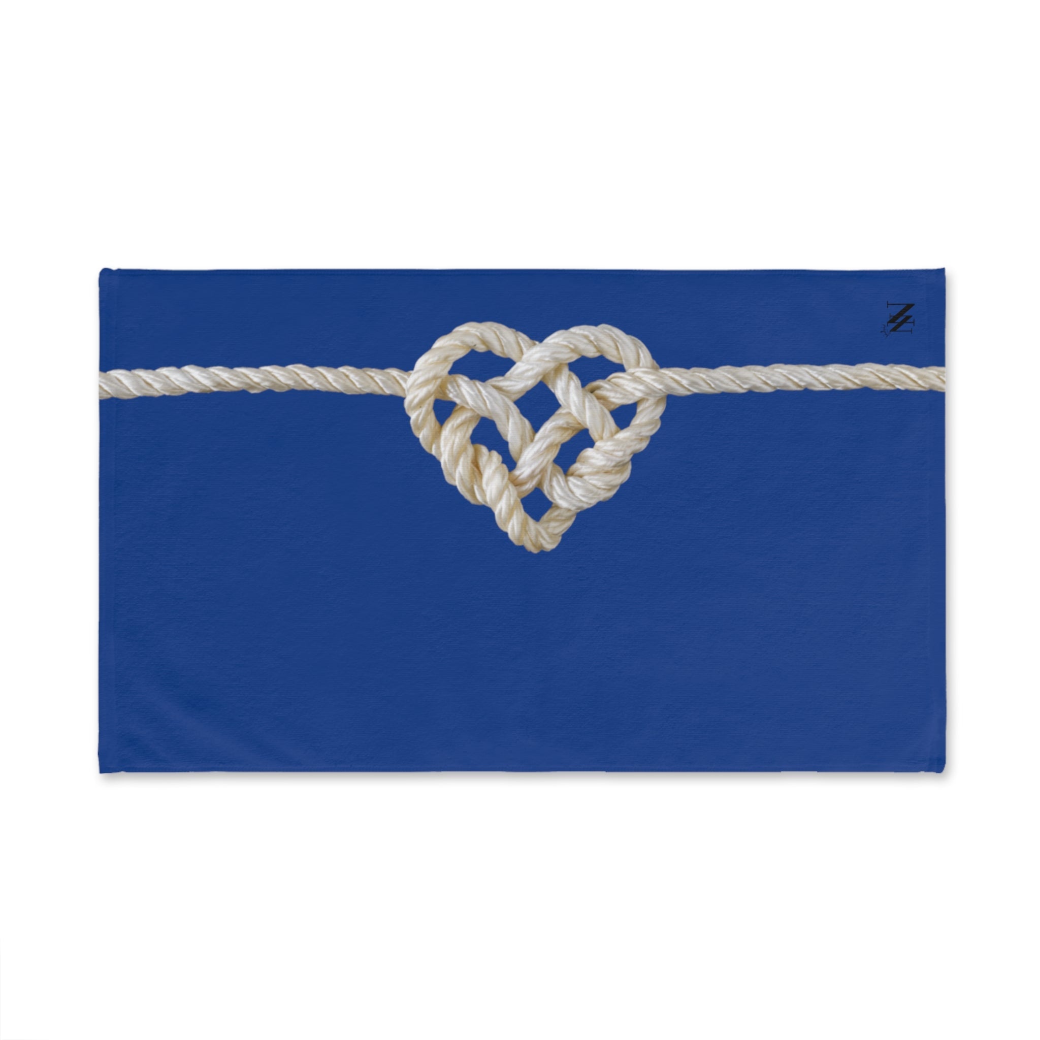 Heart Knot Blue | Gifts for Boyfriend, Funny Towel Romantic Gift for Wedding Couple Fiance First Year Anniversary Valentines, Party Gag Gifts, Joke Humor Cloth for Husband Men BF NECTAR NAPKINS