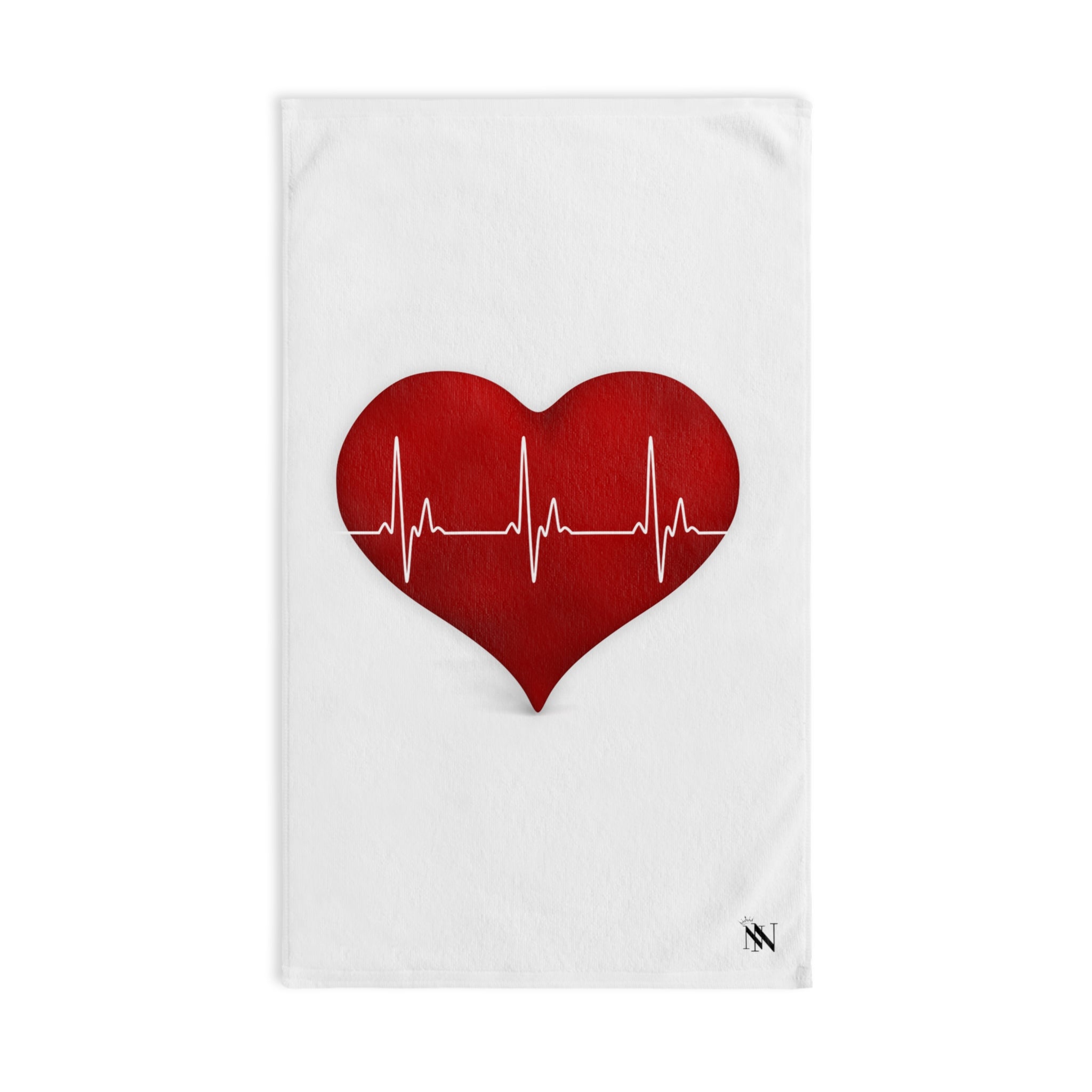 Heartbeat Lavendar | Funny Gifts for Men - Gifts for Him - Birthday Gifts for Men, Him, Husband, Boyfriend, New Couple Gifts, Fathers & Valentines Day Gifts, Hand Towels NECTAR NAPKINS