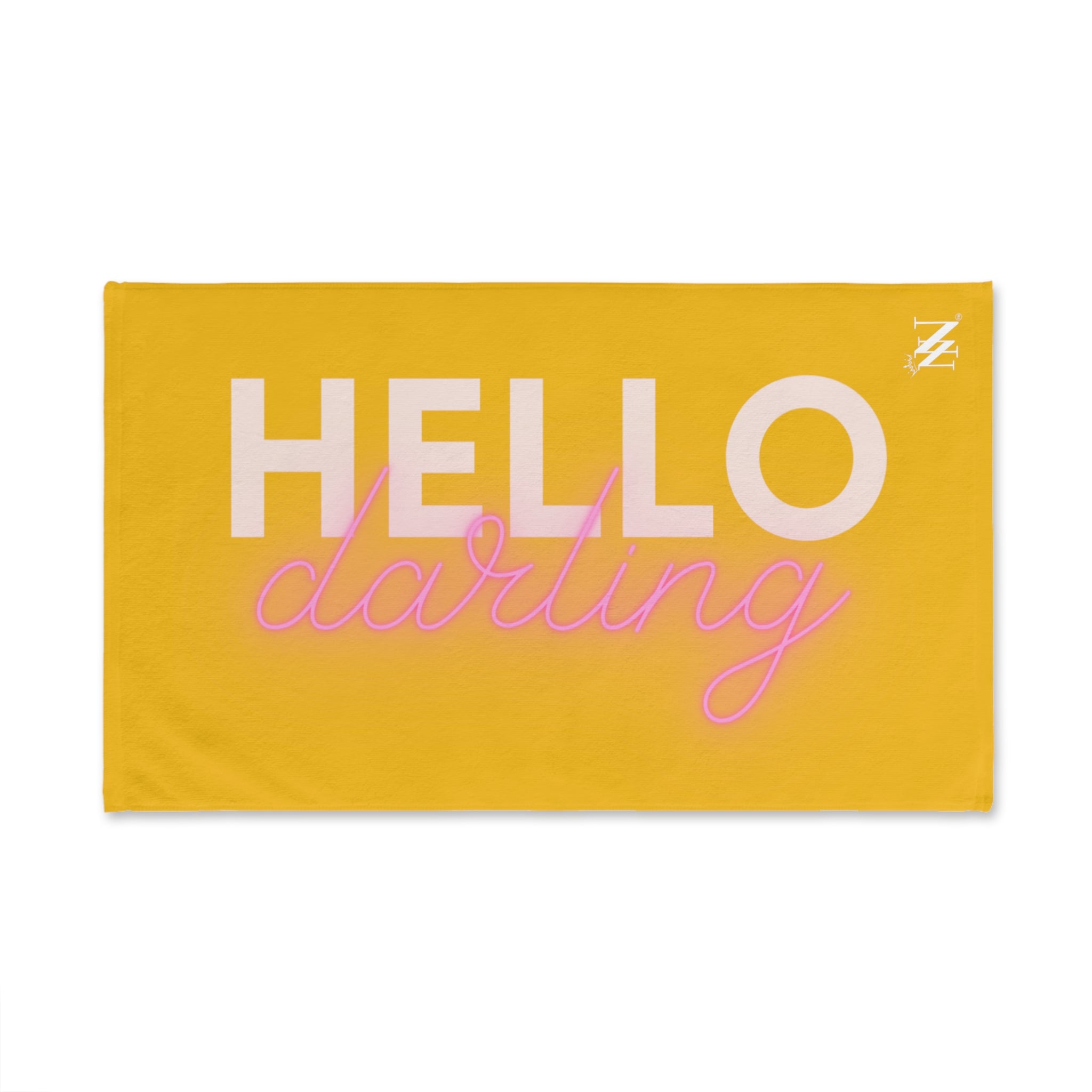 Hello Darling |Gifts for Boyfriend, Funny Towel Romantic Gift for Wedding Couple Fiance First Year Anniversary Valentines, Party Gag Gifts, Joke Humor Cloth for Husband Men BF NECTAR NAPKINS