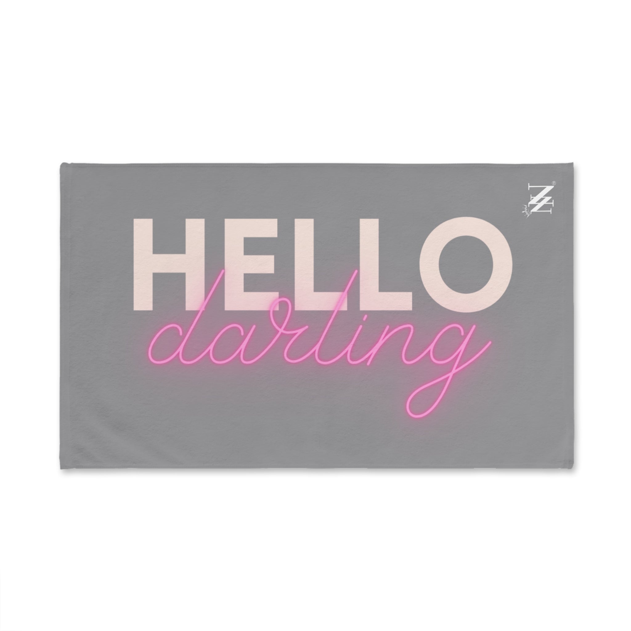 Hello Darling Grey | Anniversary Wedding, Christmas, Valentines Day, Birthday Gifts for Him, Her, Romantic Gifts for Wife, Girlfriend, Couples Gifts for Boyfriend, Husband NECTAR NAPKINS