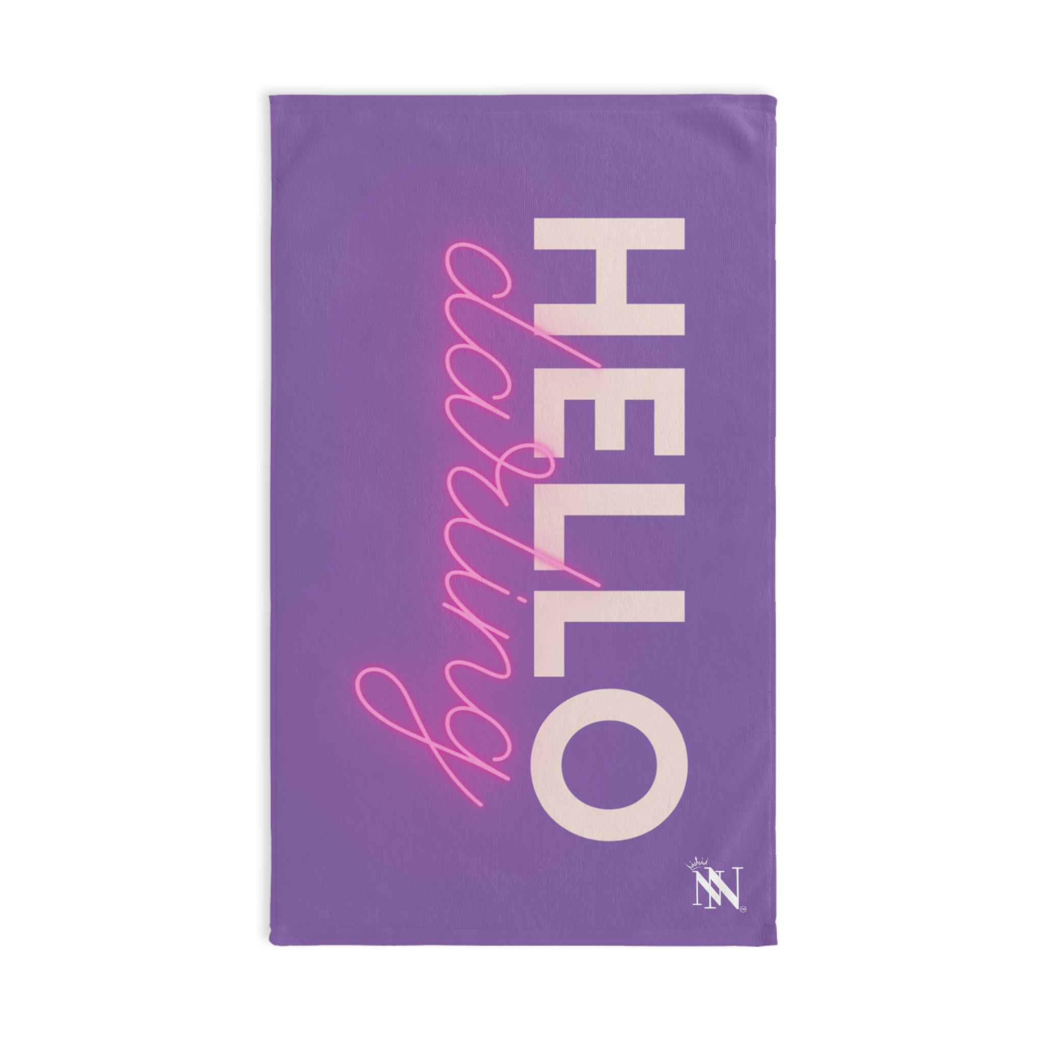 Hello Darling Lavendar | Funny Gifts for Men - Gifts for Him - Birthday Gifts for Men, Him, Husband, Boyfriend, New Couple Gifts, Fathers & Valentines Day Gifts, Hand Towels Valentines NECTAR NAPKINS