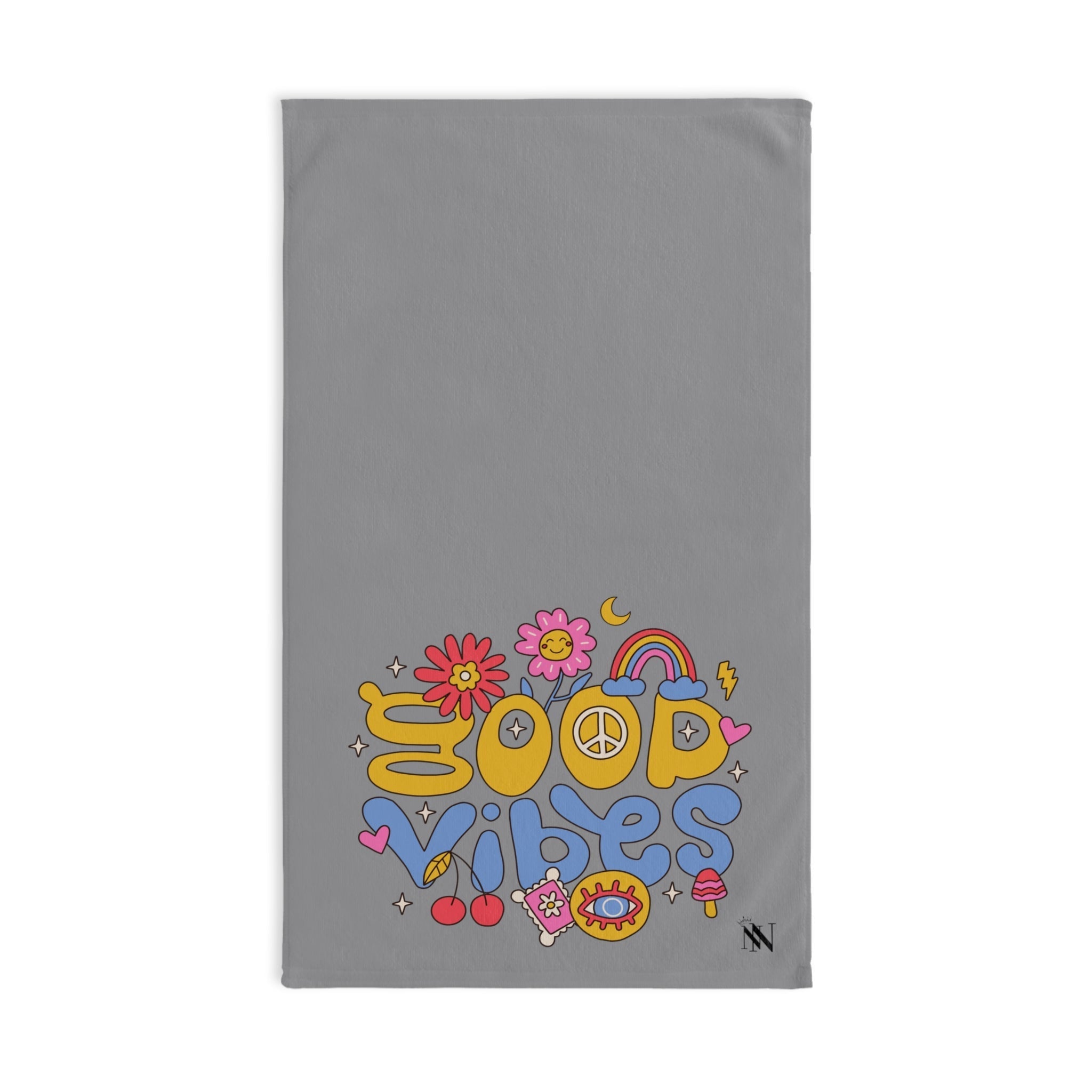 Hippie Vibes Good Grey | Anniversary Wedding, Christmas, Valentines Day, Birthday Gifts for Him, Her, Romantic Gifts for Wife, Girlfriend, Couples Gifts for Boyfriend, Husband NECTAR NAPKINS