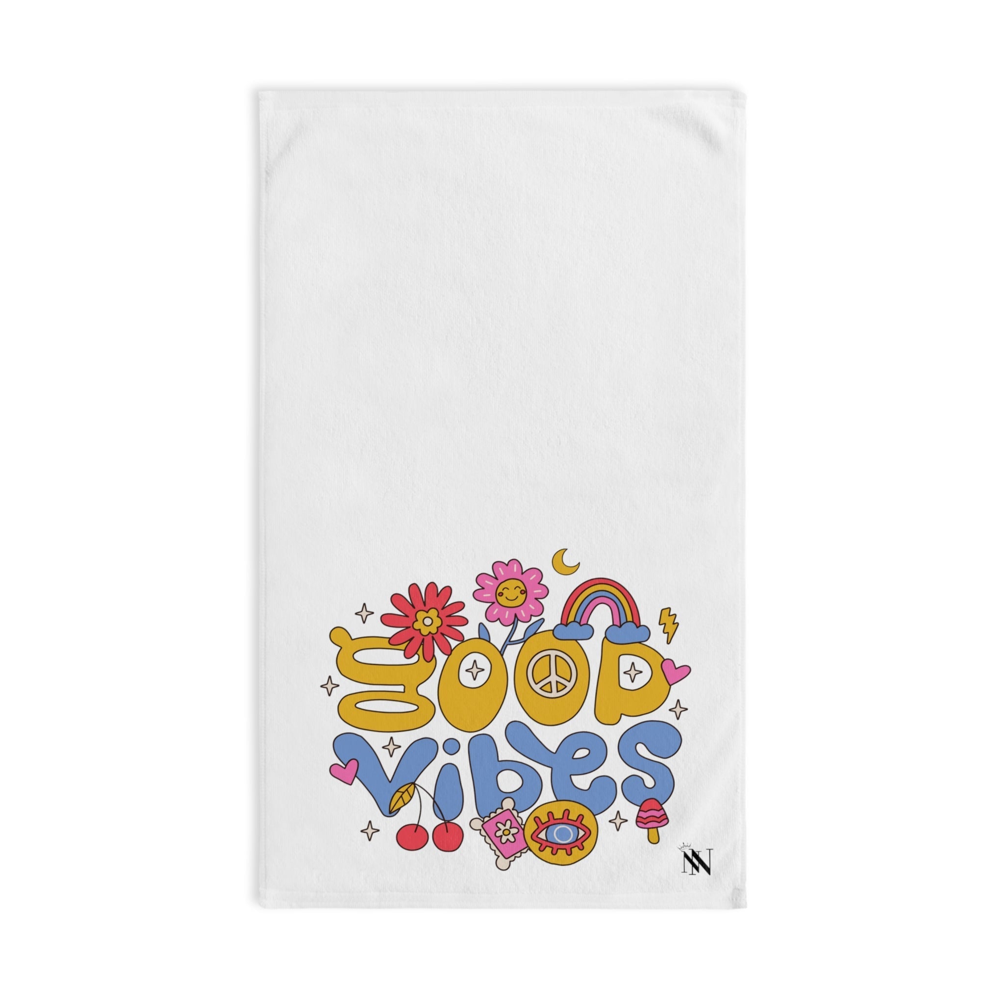 Hippie Vibes GoodWhite | Funny Gifts for Men - Gifts for Him - Birthday Gifts for Men, Him, Her, Husband, Boyfriend, Girlfriend, New Couple Gifts, Fathers & Valentines Day Gifts, Christmas Gifts NECTAR NAPKINS