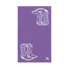 His Hers Boots Lavendar | Funny Gifts for Men - Gifts for Him - Birthday Gifts for Men, Him, Husband, Boyfriend, New Couple Gifts, Fathers & Valentines Day Gifts, Hand Towels NECTAR NAPKINS