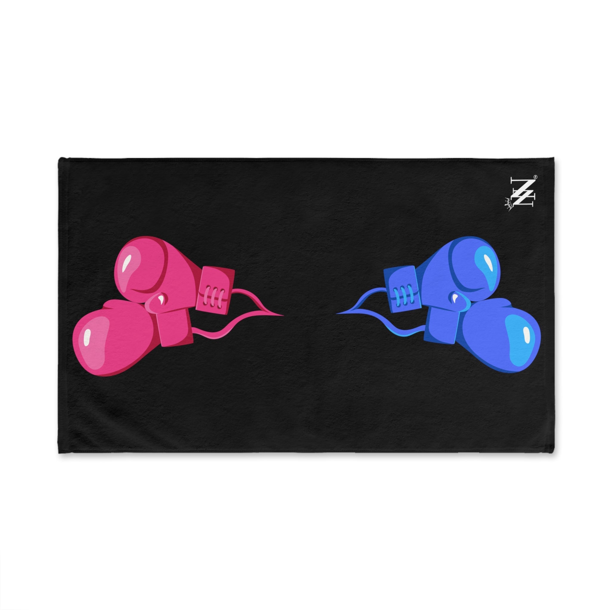 His Hers Boxing Black | Sexy Gifts for Boyfriend, Funny Towel Romantic Gift for Wedding Couple Fiance First Year 2nd Anniversary Valentines, Party Gag Gifts, Joke Humor Cloth for Husband Men BF NECTAR NAPKINS