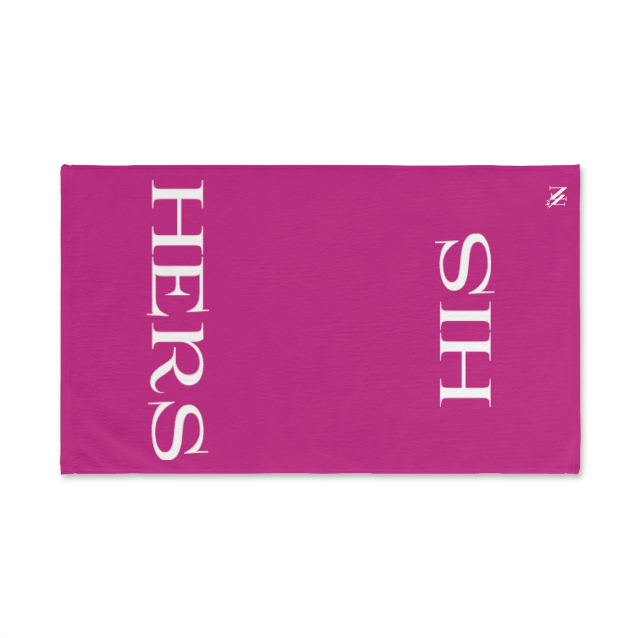 His Hers Fuscia | Funny Gifts for Men - Gifts for Him - Birthday Gifts for Men, Him, Husband, Boyfriend, New Couple Gifts, Fathers & Valentines Day Gifts, Hand Towels NECTAR NAPKINS