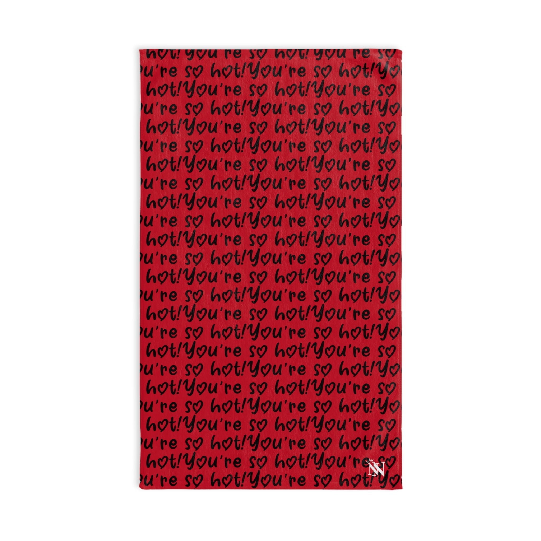 Hot Pattern You So Red | Sexy Gifts for Boyfriend, Funny Towel Romantic Gift for Wedding Couple Fiance First Year 2nd Anniversary Valentines, Party Gag Gifts, Joke Humor Cloth for Husband Men BF NECTAR NAPKINS