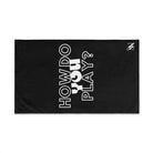 How Do You Play Black | Sexy Gifts for Boyfriend, Funny Towel Romantic Gift for Wedding Couple Fiance First Year 2nd Anniversary Valentines, Party Gag Gifts, Joke Humor Cloth for Husband Men BF NECTAR NAPKINS