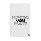 How Do You Play White | Funny Gifts for Men - Gifts for Him - Birthday Gifts for Men, Him, Her, Husband, Boyfriend, Girlfriend, New Couple Gifts, Fathers & Valentines Day Gifts, Christmas Gifts NECTAR NAPKINS