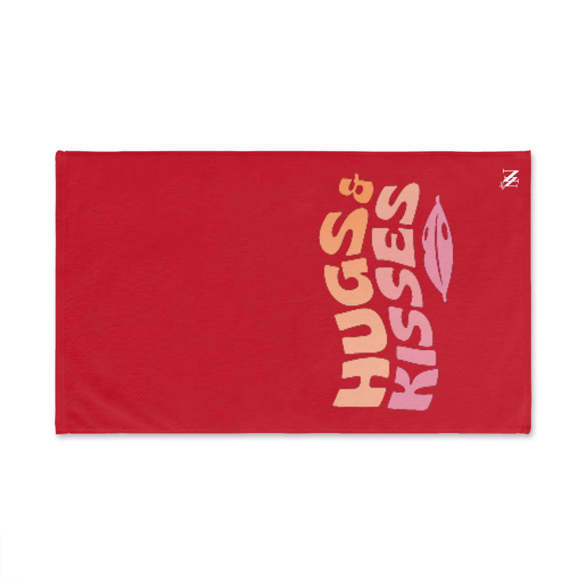 Hugs Kisses KissRed | Sexy Gifts for Boyfriend, Funny Towel Romantic Gift for Wedding Couple Fiance First Year 2nd Anniversary Valentines, Party Gag Gifts, Joke Humor Cloth for Husband Men BF NECTAR NAPKINS