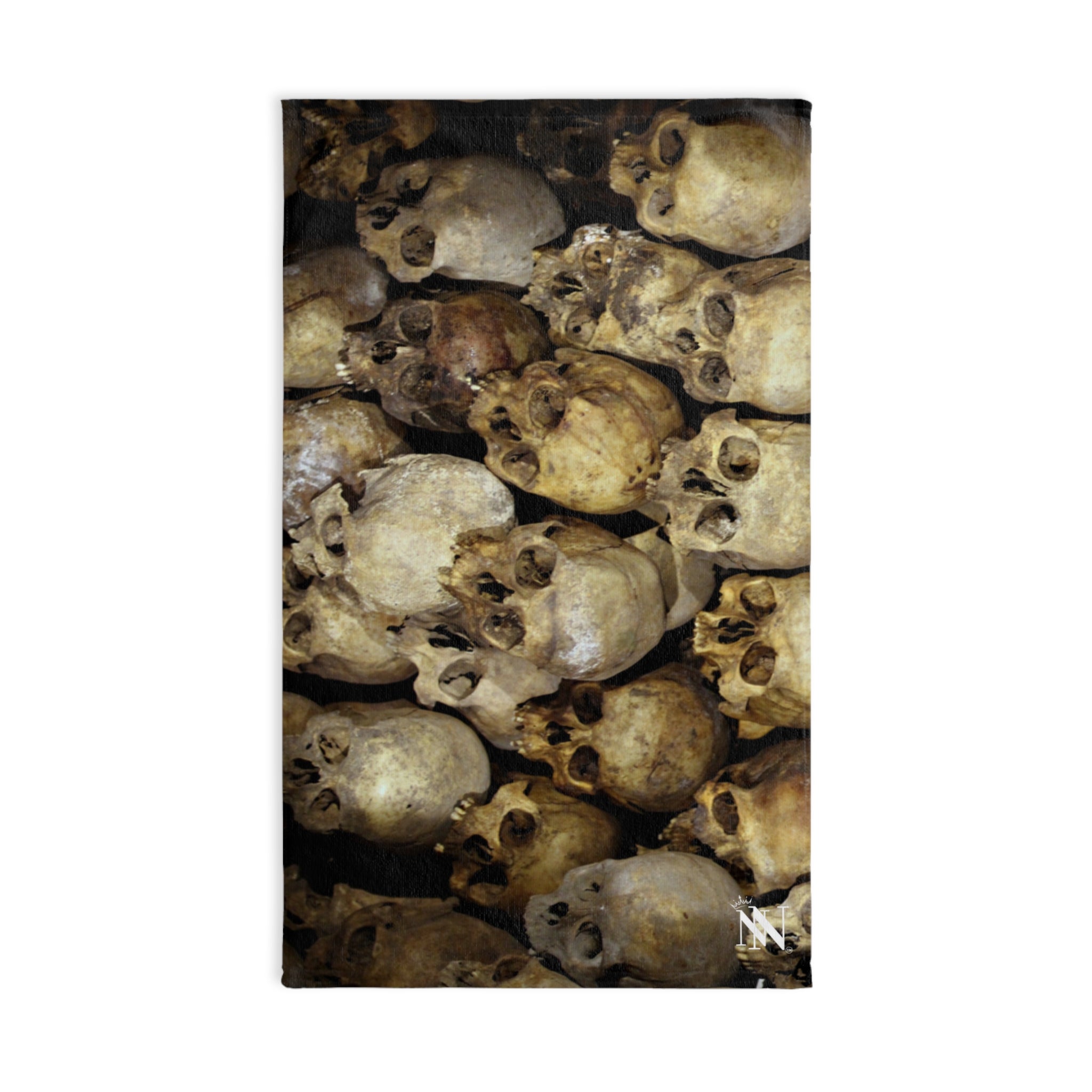 Humans Skulls Halloween White | Funny Gifts for Men - Gifts for Him - Birthday Gifts for Men, Him, Her, Husband, Boyfriend, Girlfriend, New Couple Gifts, Fathers & Valentines Day Gifts, Christmas Gifts NECTAR NAPKINS