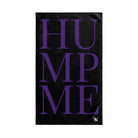 Hump Me Black | Sexy Gifts for Boyfriend, Funny Towel Romantic Gift for Wedding Couple Fiance First Year 2nd Anniversary Valentines, Party Gag Gifts, Joke Humor Cloth for Husband Men BF NECTAR NAPKINS
