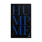 Hump Me Blue Black | Sexy Gifts for Boyfriend, Funny Towel Romantic Gift for Wedding Couple Fiance First Year 2nd Anniversary Valentines, Party Gag Gifts, Joke Humor Cloth for Husband Men BF NECTAR NAPKINS