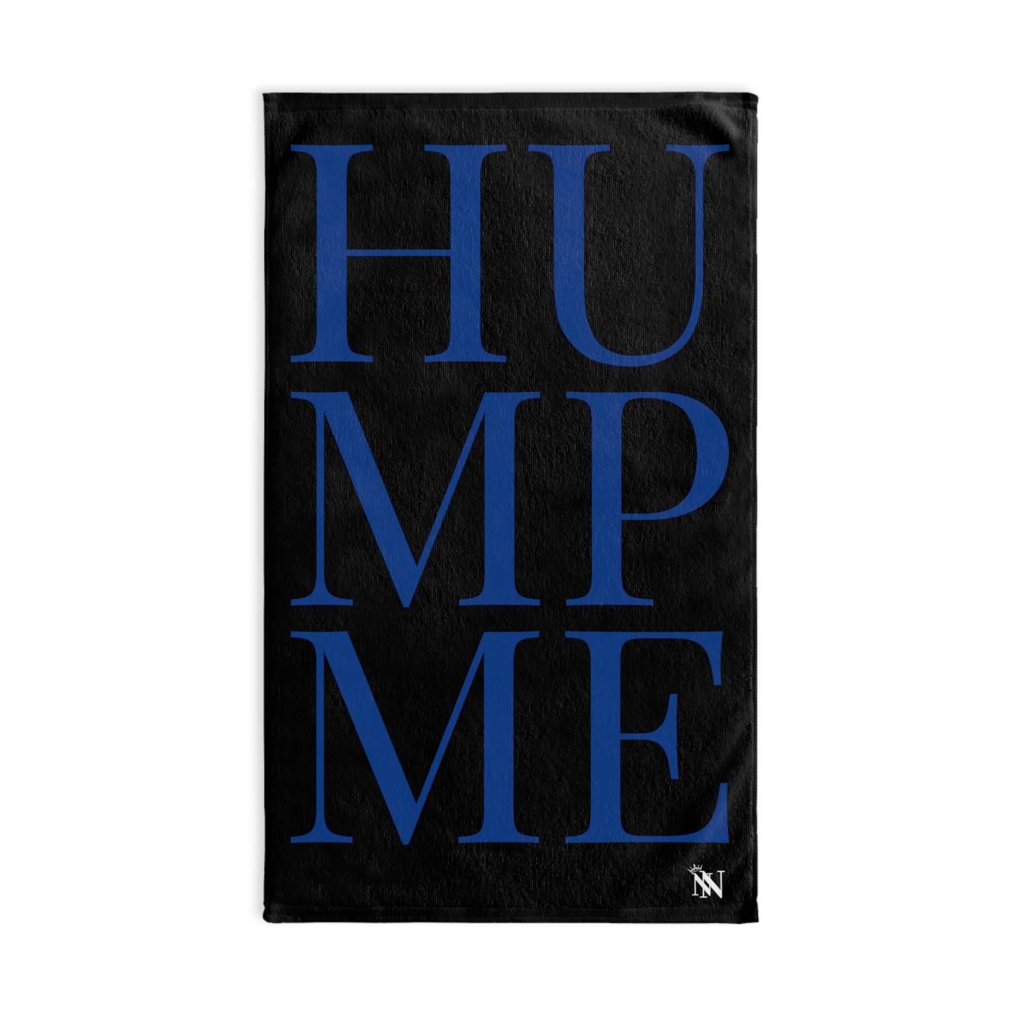 Hump Me Blue Black | Sexy Gifts for Boyfriend, Funny Towel Romantic Gift for Wedding Couple Fiance First Year 2nd Anniversary Valentines, Party Gag Gifts, Joke Humor Cloth for Husband Men BF NECTAR NAPKINS