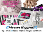 Hump Me Fuscia Black | Sexy Gifts for Boyfriend, Funny Towel Romantic Gift for Wedding Couple Fiance First Year 2nd Anniversary Valentines, Party Gag Gifts, Joke Humor Cloth for Husband Men BF NECTAR NAPKINS