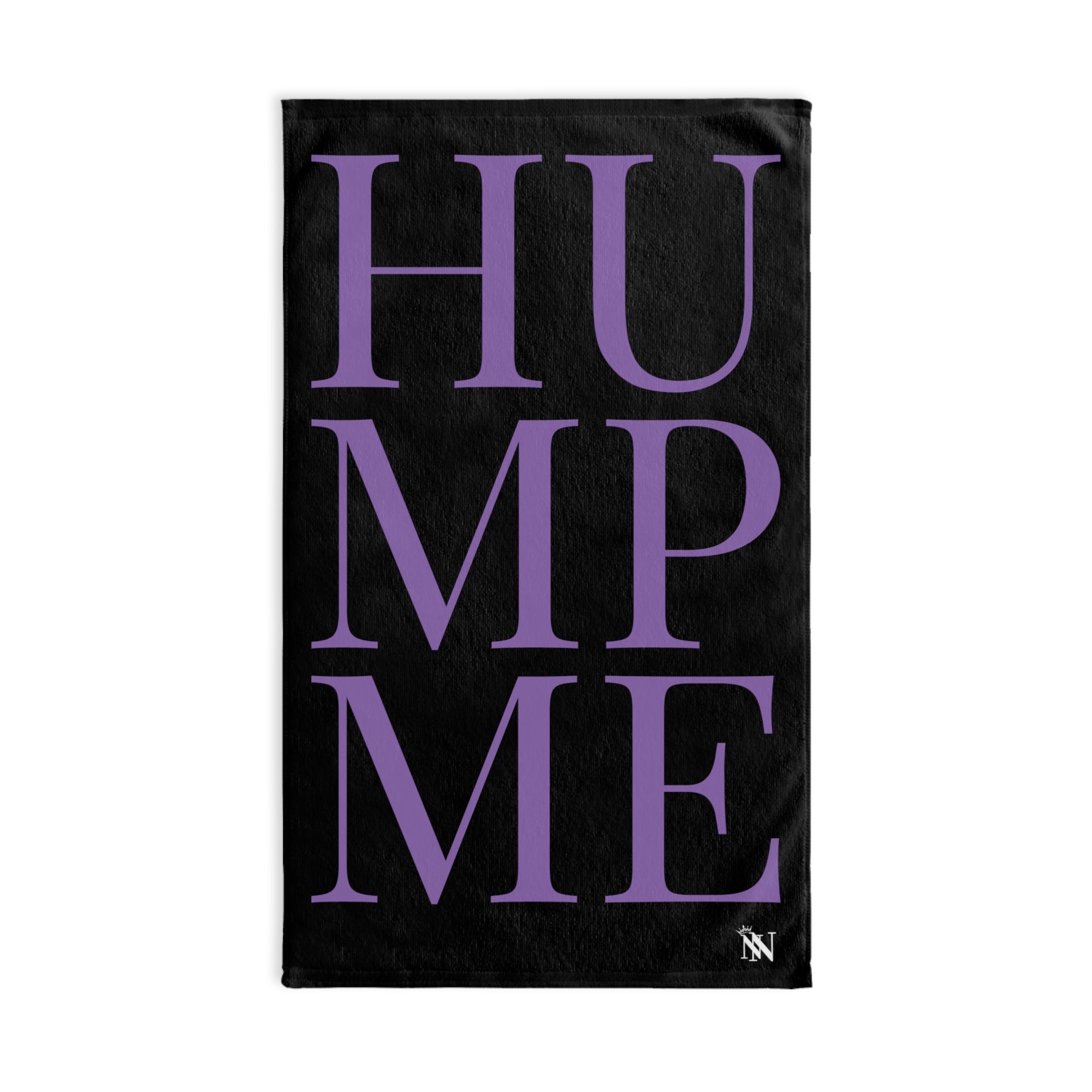 Hump Me Lavendar Black | Sexy Gifts for Boyfriend, Funny Towel Romantic Gift for Wedding Couple Fiance First Year 2nd Anniversary Valentines, Party Gag Gifts, Joke Humor Cloth for Husband Men BF NECTAR NAPKINS