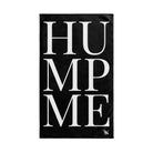 Hump Me White Black | Sexy Gifts for Boyfriend, Funny Towel Romantic Gift for Wedding Couple Fiance First Year 2nd Anniversary Valentines, Party Gag Gifts, Joke Humor Cloth for Husband Men BF NECTAR NAPKINS