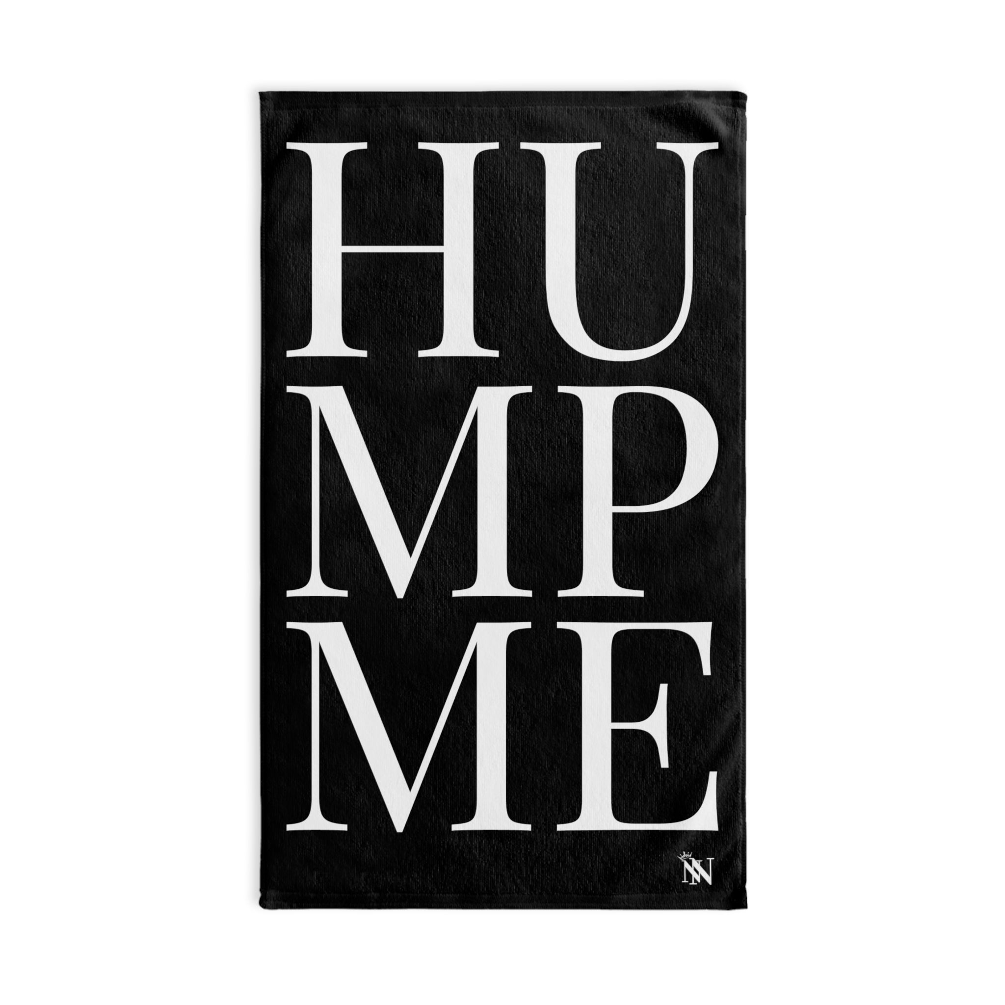 Hump Me White Black | Sexy Gifts for Boyfriend, Funny Towel Romantic Gift for Wedding Couple Fiance First Year 2nd Anniversary Valentines, Party Gag Gifts, Joke Humor Cloth for Husband Men BF NECTAR NAPKINS