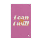 I Can Will | Gifts for Boyfriend, Funny Towel Romantic Gift for Wedding Couple Fiance First Year Anniversary Valentines, Party Gag Gifts, Joke Humor Cloth for Husband Men BF NECTAR NAPKINS