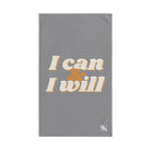 I Can Will Grey | Anniversary Wedding, Christmas, Valentines Day, Birthday Gifts for Him, Her, Romantic Gifts for Wife, Girlfriend, Couples Gifts for Boyfriend, Husband NECTAR NAPKINS