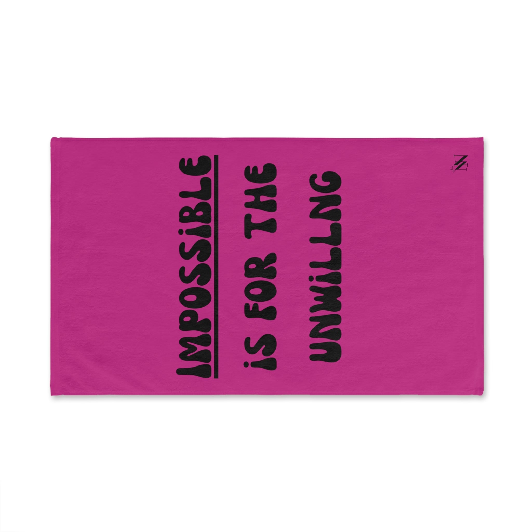 Impossible TryFuscia | Funny Gifts for Men - Gifts for Him - Birthday Gifts for Men, Him, Husband, Boyfriend, New Couple Gifts, Fathers & Valentines Day Gifts, Hand Towels NECTAR NAPKINS
