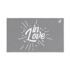 In Love Spark Grey | Anniversary Wedding, Christmas, Valentines Day, Birthday Gifts for Him, Her, Romantic Gifts for Wife, Girlfriend, Couples Gifts for Boyfriend, Husband NECTAR NAPKINS