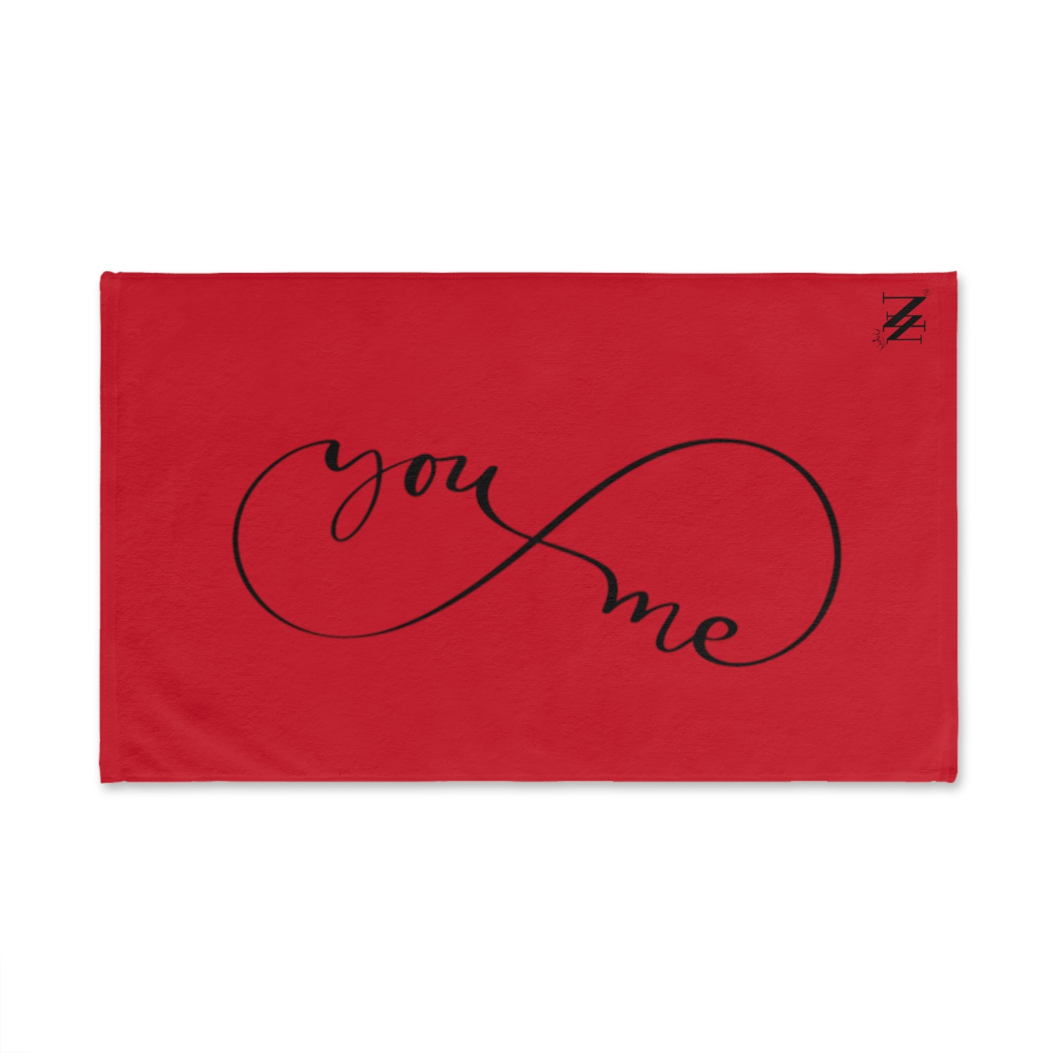 Infinity You Me Red | Sexy Gifts for Boyfriend, Funny Towel Romantic Gift for Wedding Couple Fiance First Year 2nd Anniversary Valentines, Party Gag Gifts, Joke Humor Cloth for Husband Men BF NECTAR NAPKINS