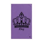 King Crown Prince Lavendar | Funny Gifts for Men - Gifts for Him - Birthday Gifts for Men, Him, Husband, Boyfriend, New Couple Gifts, Fathers & Valentines Day Gifts, Hand Towels NECTAR NAPKINS