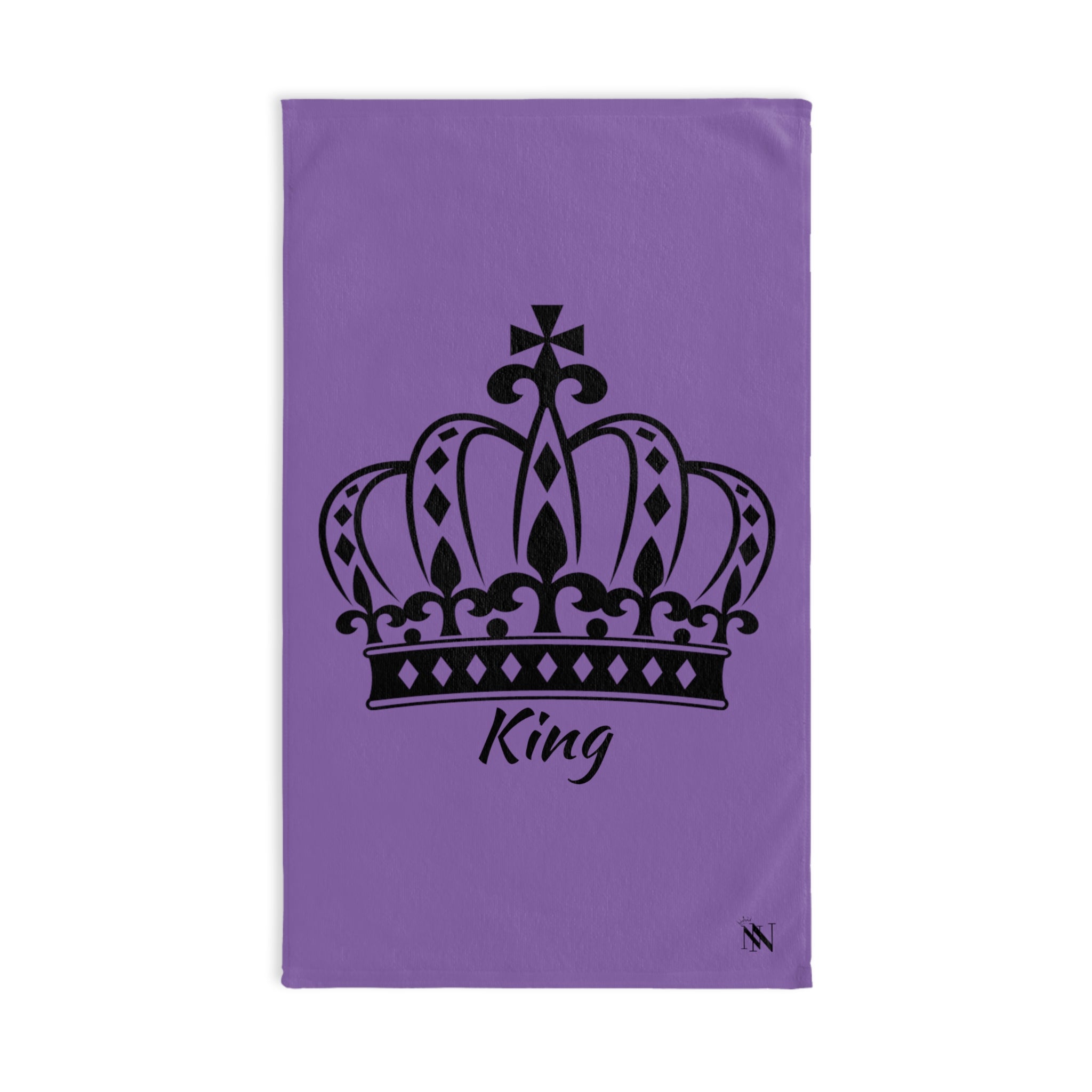 King Crown Prince Lavendar | Funny Gifts for Men - Gifts for Him - Birthday Gifts for Men, Him, Husband, Boyfriend, New Couple Gifts, Fathers & Valentines Day Gifts, Hand Towels NECTAR NAPKINS