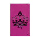 King Crown PrinceFuscia | Funny Gifts for Men - Gifts for Him - Birthday Gifts for Men, Him, Husband, Boyfriend, New Couple Gifts, Fathers & Valentines Day Gifts, Hand Towels NECTAR NAPKINS