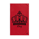 King Crown PrinceRed | Sexy Gifts for Boyfriend, Funny Towel Romantic Gift for Wedding Couple Fiance First Year 2nd Anniversary Valentines, Party Gag Gifts, Joke Humor Cloth for Husband Men BF NECTAR NAPKINS