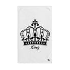 King Crown PrinceWhite | Funny Gifts for Men - Gifts for Him - Birthday Gifts for Men, Him, Her, Husband, Boyfriend, Girlfriend, New Couple Gifts, Fathers & Valentines Day Gifts, Christmas Gifts NECTAR NAPKINS