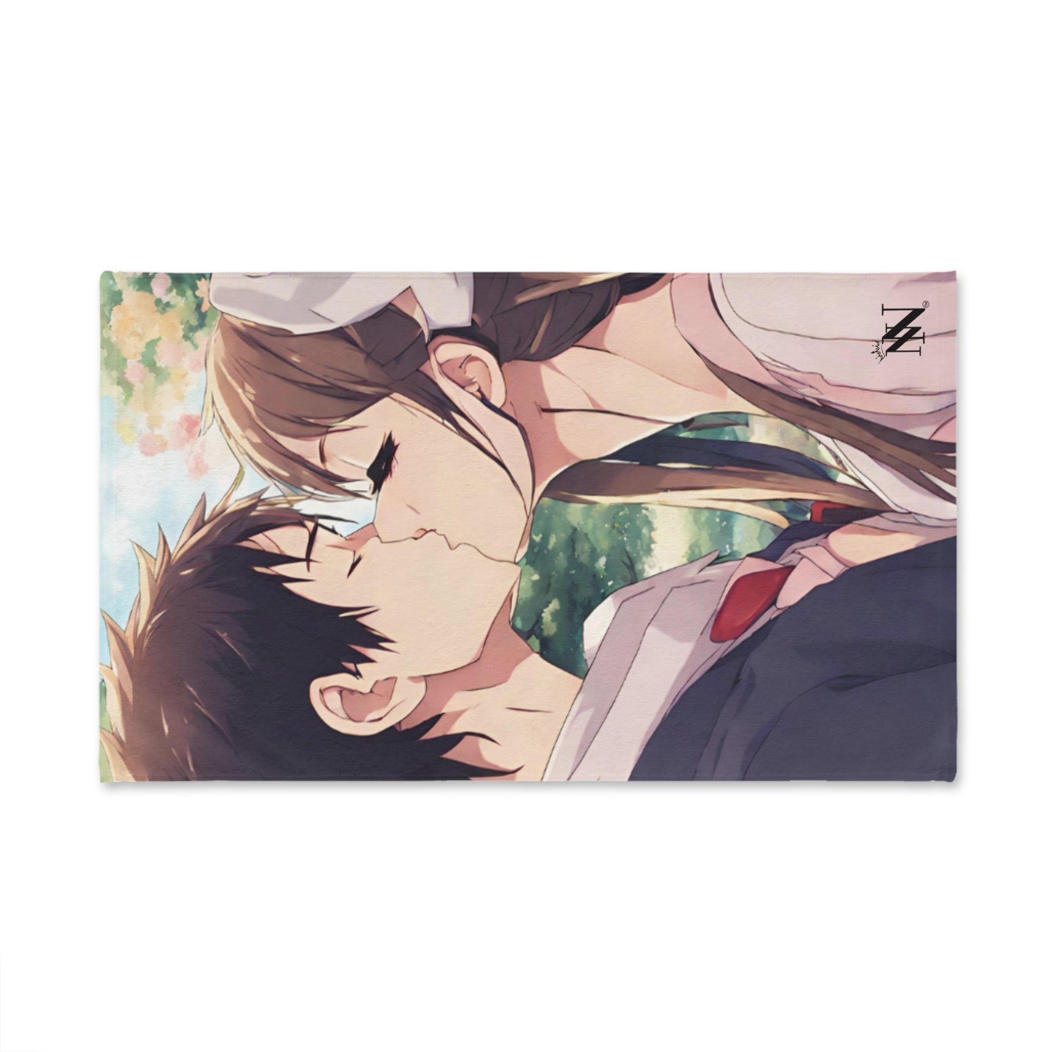 Kiss Me Anime White | Funny Gifts for Men - Gifts for Him - Birthday Gifts for Men, Him, Her, Husband, Boyfriend, Girlfriend, New Couple Gifts, Fathers & Valentines Day Gifts, Christmas Gifts NECTAR NAPKINS