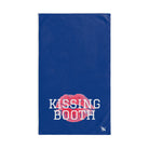 Kissing Booth Lips Blue | Gifts for Boyfriend, Funny Towel Romantic Gift for Wedding Couple Fiance First Year Anniversary Valentines, Party Gag Gifts, Joke Humor Cloth for Husband Men BF NECTAR NAPKINS