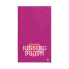 Kissing Booth Lips Fuscia | Funny Gifts for Men - Gifts for Him - Birthday Gifts for Men, Him, Husband, Boyfriend, New Couple Gifts, Fathers & Valentines Day Gifts, Hand Towels NECTAR NAPKINS