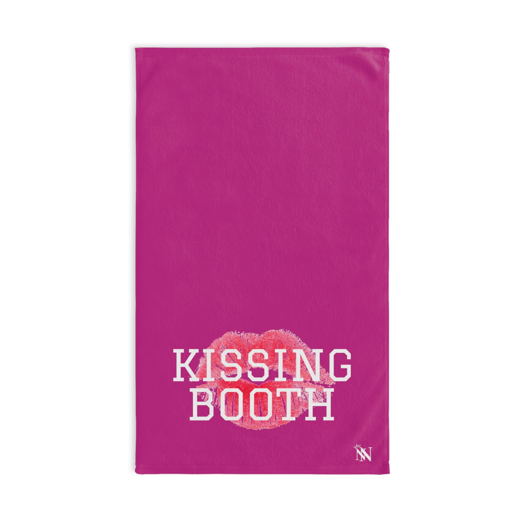 Kissing Booth Lips Fuscia | Funny Gifts for Men - Gifts for Him - Birthday Gifts for Men, Him, Husband, Boyfriend, New Couple Gifts, Fathers & Valentines Day Gifts, Hand Towels NECTAR NAPKINS