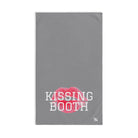 Kissing Booth Lips Grey | Anniversary Wedding, Christmas, Valentines Day, Birthday Gifts for Him, Her, Romantic Gifts for Wife, Girlfriend, Couples Gifts for Boyfriend, Husband NECTAR NAPKINS