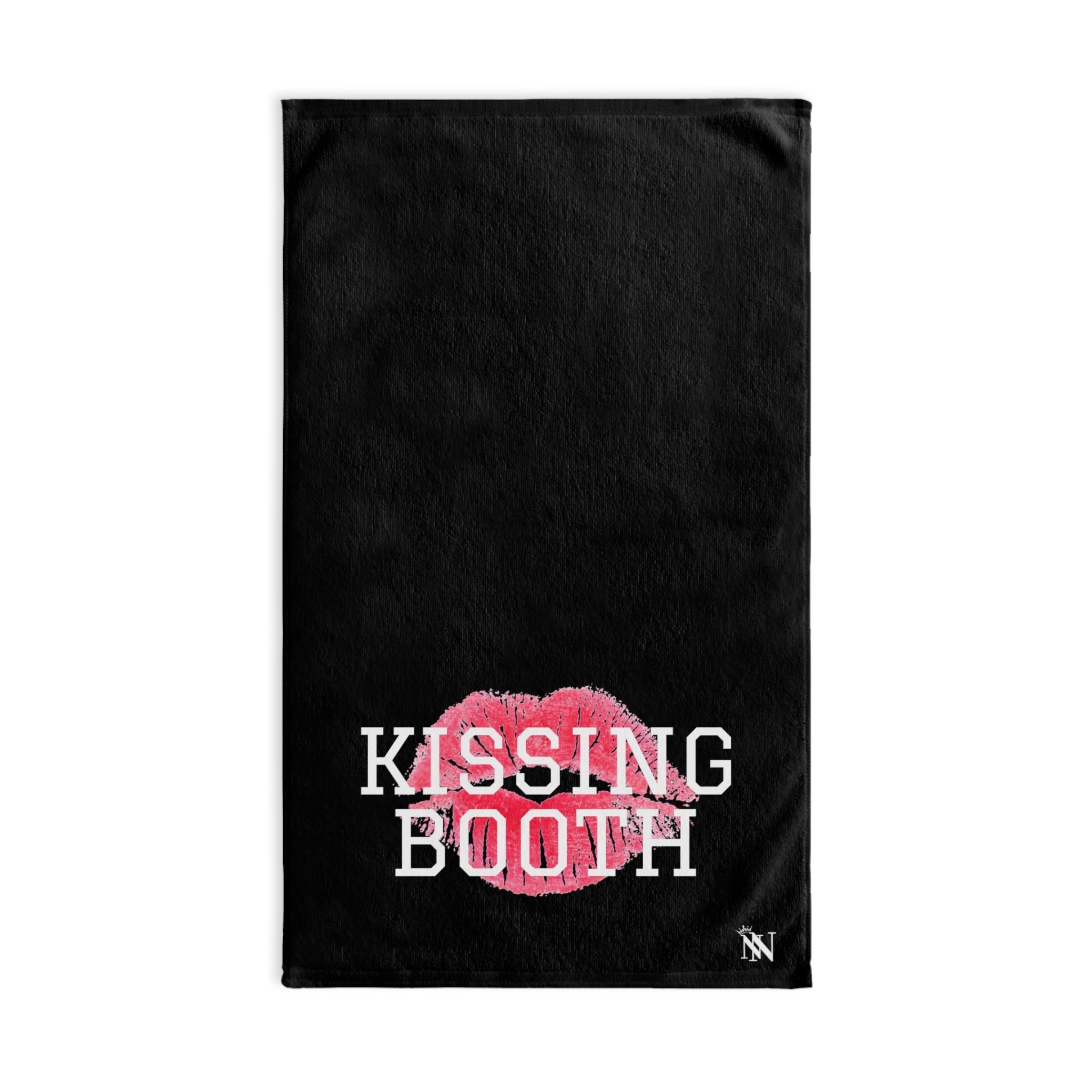 Kissing Booth LipsBlack | Sexy Gifts for Boyfriend, Funny Towel Romantic Gift for Wedding Couple Fiance First Year 2nd Anniversary Valentines, Party Gag Gifts, Joke Humor Cloth for Husband Men BF NECTAR NAPKINS