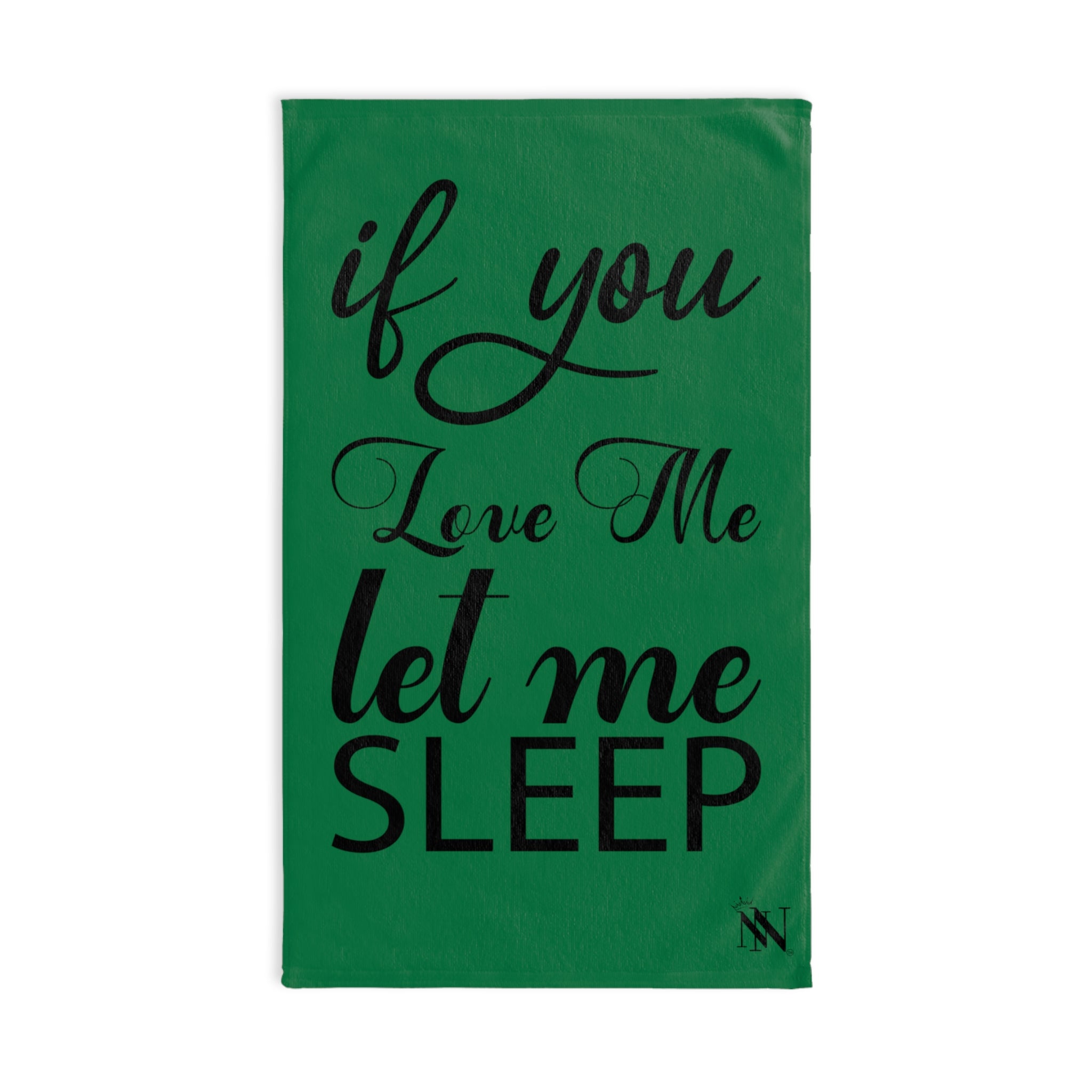 Let Me Sleep | Gifts for Boyfriend, Funny Towel Romantic Gift for Wedding Couple Fiance First Year Anniversary Valentines, Party Gag Gifts, Joke Humor Cloth for Husband Men BF NECTAR NAPKINS